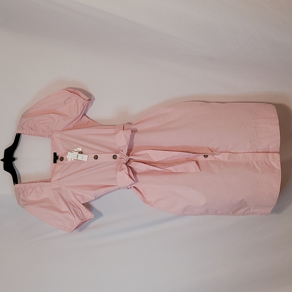 J Crew Square neck Puff Sleeve Dress - Picture 14 of 14